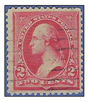 # 252 2c George Washington 1895 Used