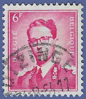Belgium # 460 1958 Used