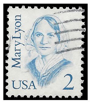 #2169 2c Great Americans Mary Lyon 1987 Used