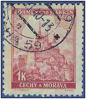 Bohemia and Moravia #31 1939 Used