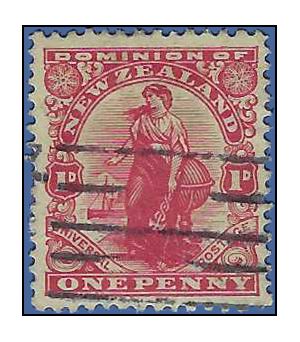 New Zealand # 131 1909 Used