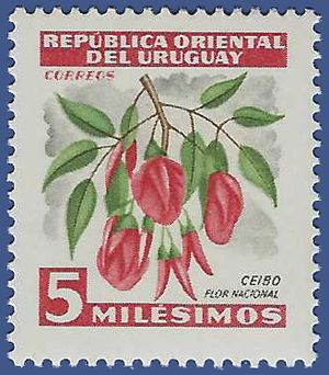 Uruguay # 605 1954 Mint NH