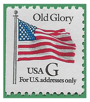 #2883 32c G Rate Old Glory Booklet Single 1994 Mint NH