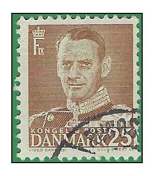 Denmark # 308 1948 Used