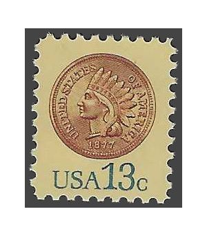 #1734 13c Indian Head Penny 1978 Mint NH