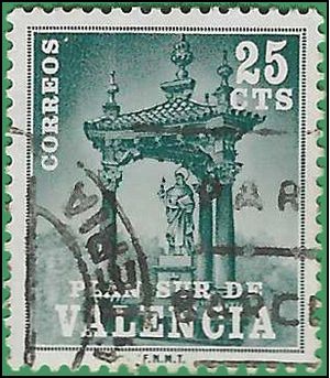 Spain #MI:ZD5 1971 Used  YT:1716