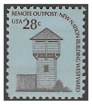 #1604 28c Americana Issue Fort Nisqually Washington 1978 Mint NH