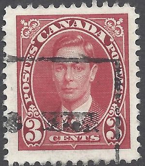 Canada # 233 1937 Used