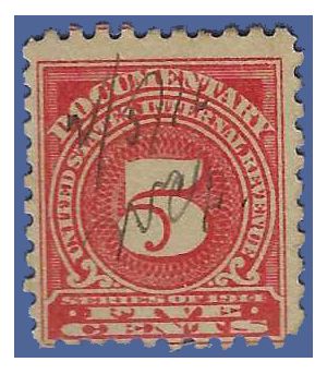 Scott R211 5c Documentary 1914 Used