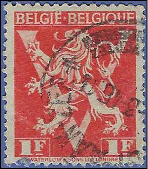 Belgium # 344 1944 Used