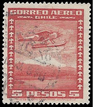 Chile #C 43 1934 Used