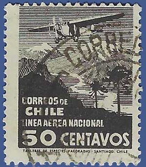 Chile #C 26 1931 Used