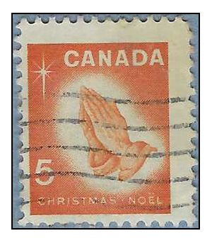Canada # 452 1966 Used