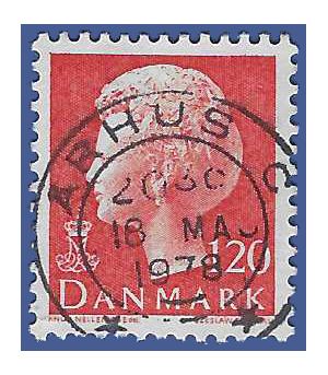 Denmark # 547 1977 Used