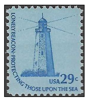 #1605 29c Americana Issue Sandy Hook Lighthouse 1978 Mint NH