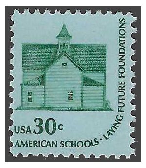 #1606 30c Americana Series Morris Township School No2 1979 Mint NH