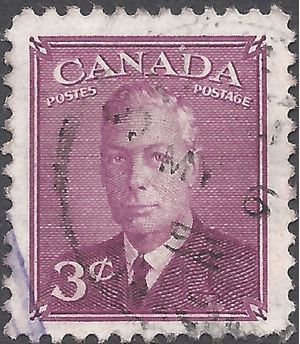 Canada # 286 1949 Used
