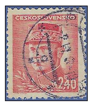 Czechoslovakia # 296 1945 Used