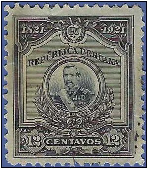Peru # 228 1921 Used