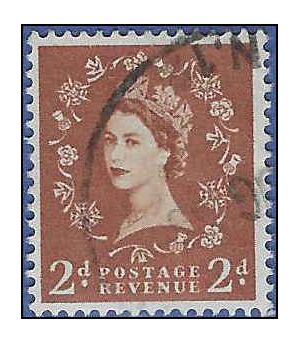 Great Britain # 356 1958 Used