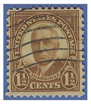 # 684 1.5c Warren Harding 1930 Used