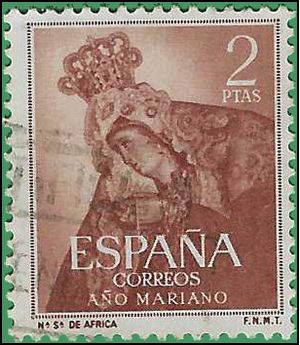 Spain # 812 1954 Used