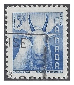 Canada # 361 1954 Used