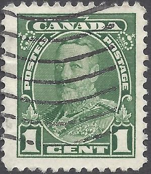 Canada # 217 1935 Used