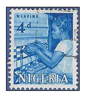 Nigeria # 106 1961 Used