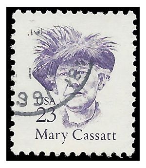 #2181b 23c Great Americans Mary Cassatt 1988 Used