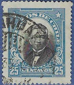 Chile # 106 1911 Used