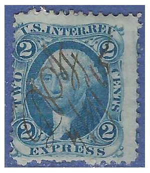 Scott R  9c 2c US Internal Revenue - Express 1862-1871 Used HR