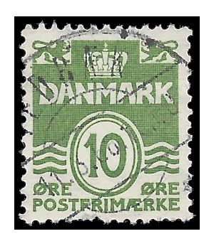 Denmark # 318 1950 Used