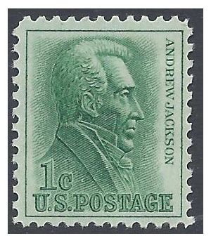 #1209a 1c Andrew Jackson 1966 Mint NH