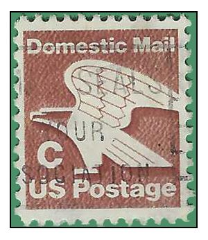 #1946 20c "C" Rate Eagle 1981 Used
