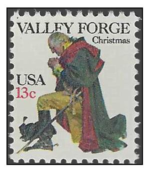#1729 13c Washington at Valley Forge 1977 Mint NH