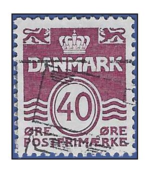 Denmark # 689 1981 Used