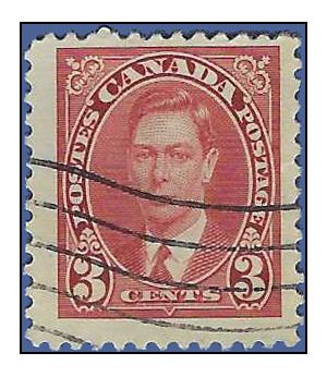 Canada # 233 1937 Used