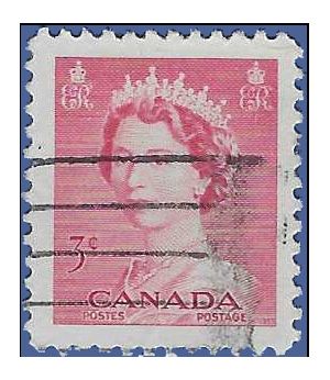 Canada # 327 1953 Used