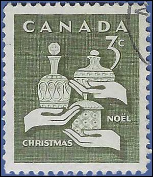 Canada # 443 1965 Used