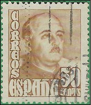 Spain # 765 1948 Used