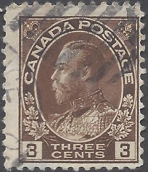 Canada # 108 1918 Used