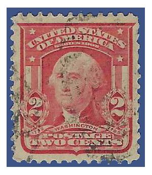 # 319 2c George Washington Ty I 1903 Used
