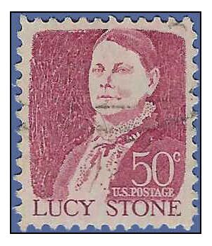 #1293a 50c Prominent Americans Lucy Stone 1973 Used