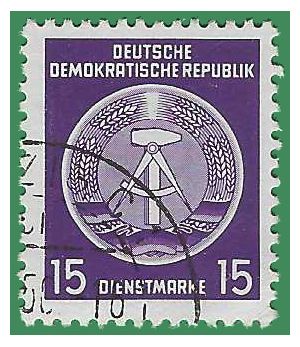 Germany DDR #O 6 1954 CTO