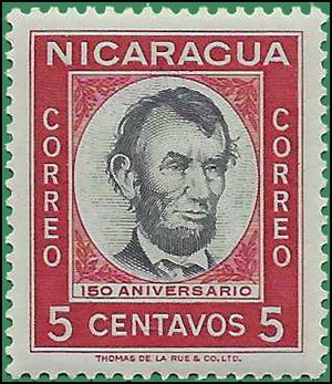 Nicaragua # 824 1960 Mint NH