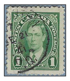 Canada # 231 1937 Used