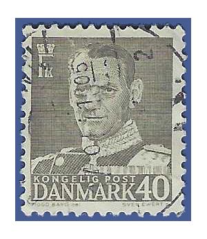 Denmark # 323 1950 Used
