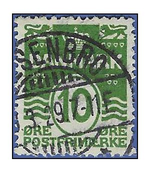 Denmark #  94 1921 Used