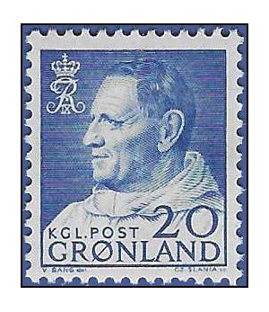 Greenland # 53 1963 Mint H